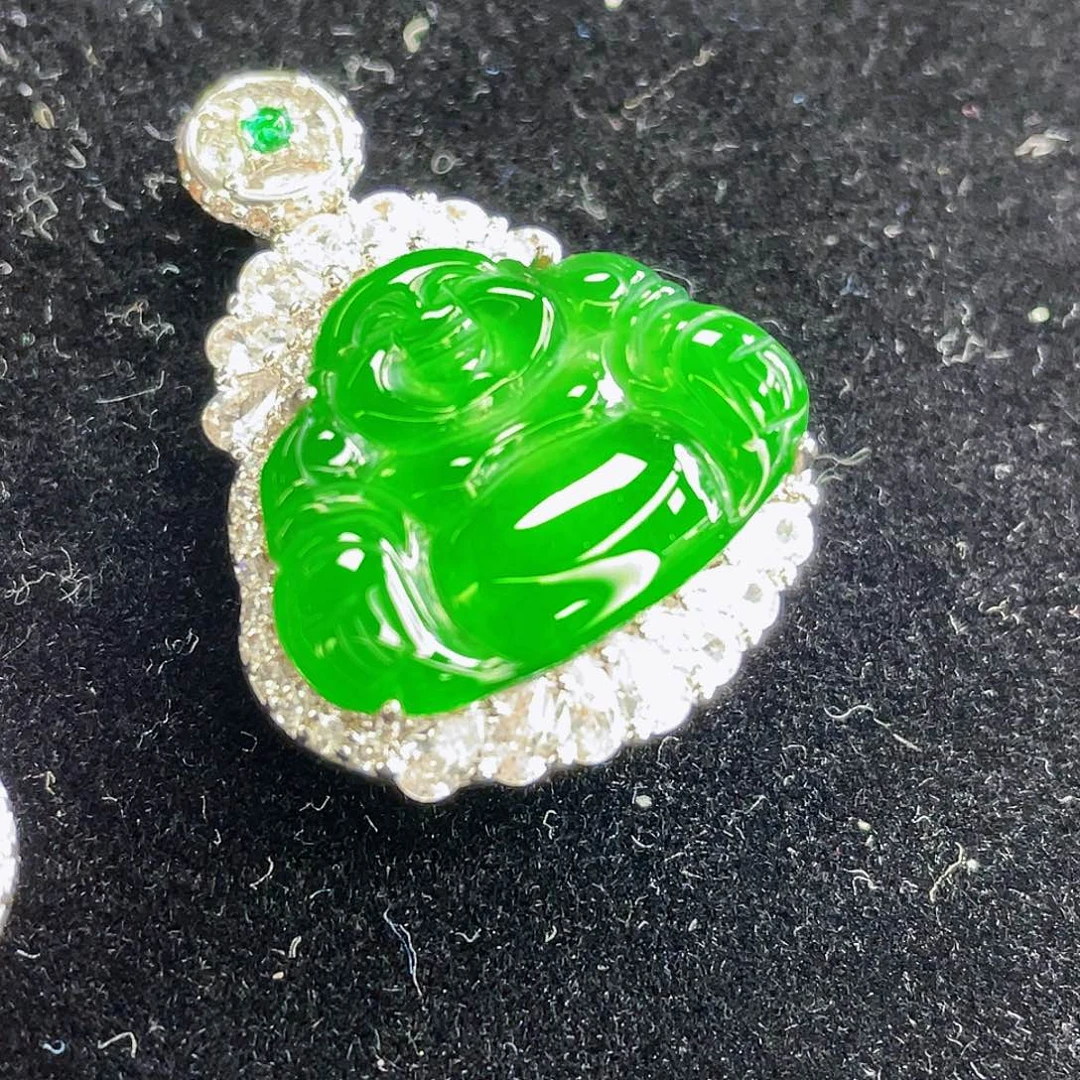 翡翠吊坠(不含链)未镶嵌