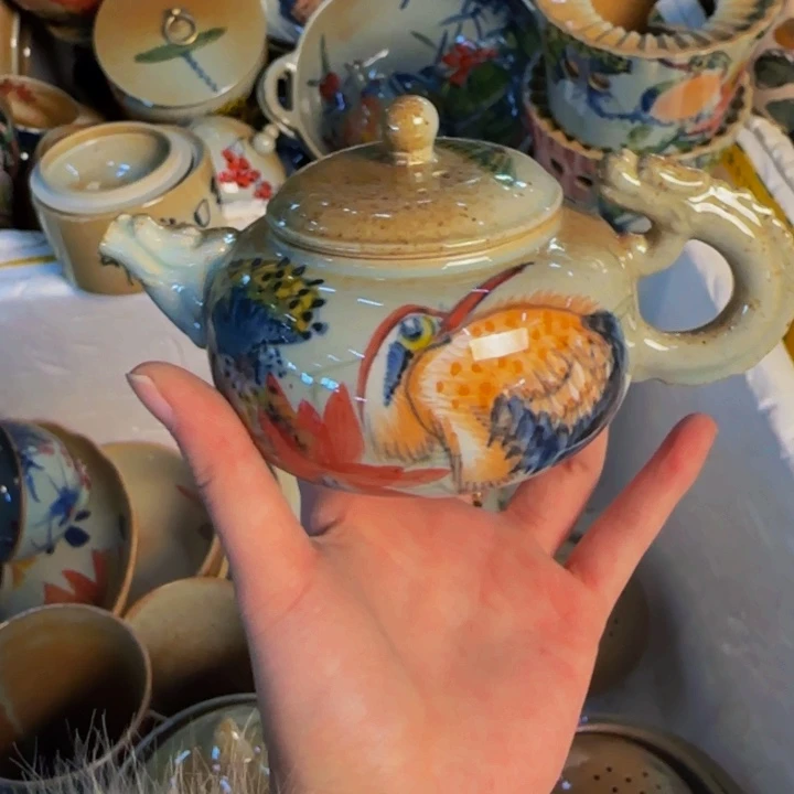 瓷片景德镇陶瓷手工手绘