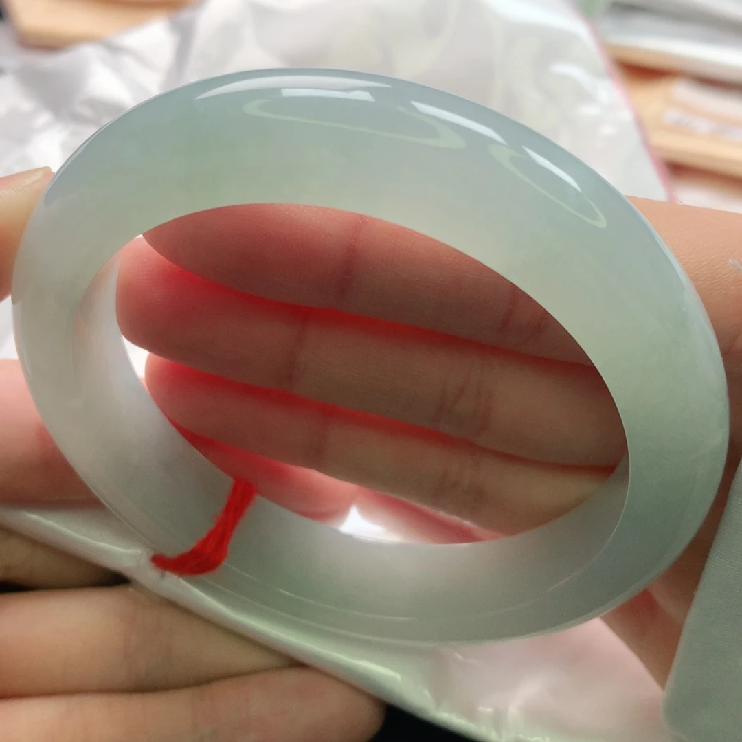 翡翠未镶嵌手镯缅甸60.5