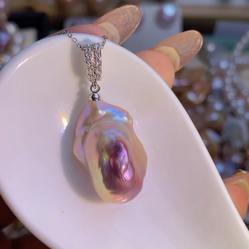 【闪购商品】淡水珍珠天然淡水珍珠合金