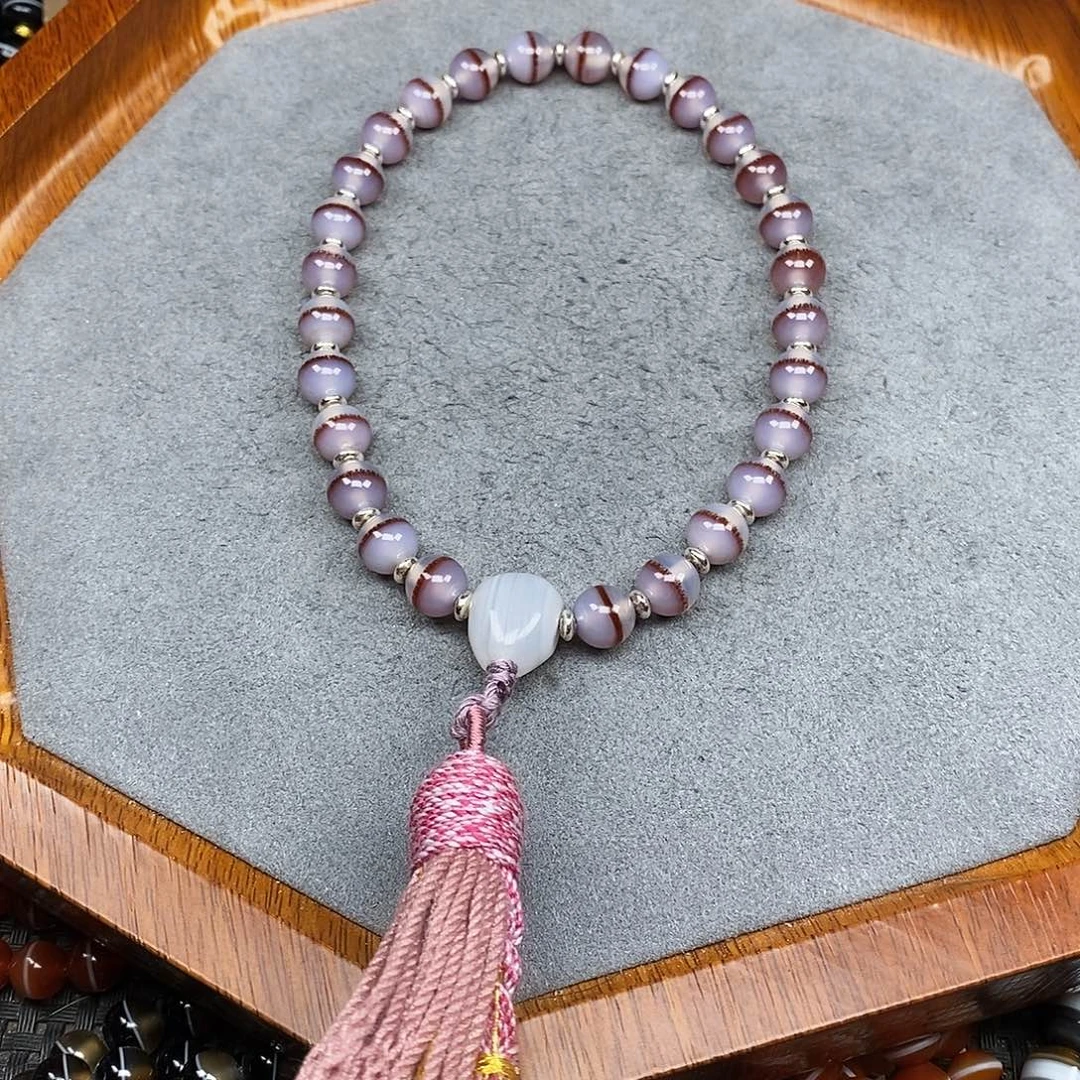 玛瑙/玉髓未镶嵌手链