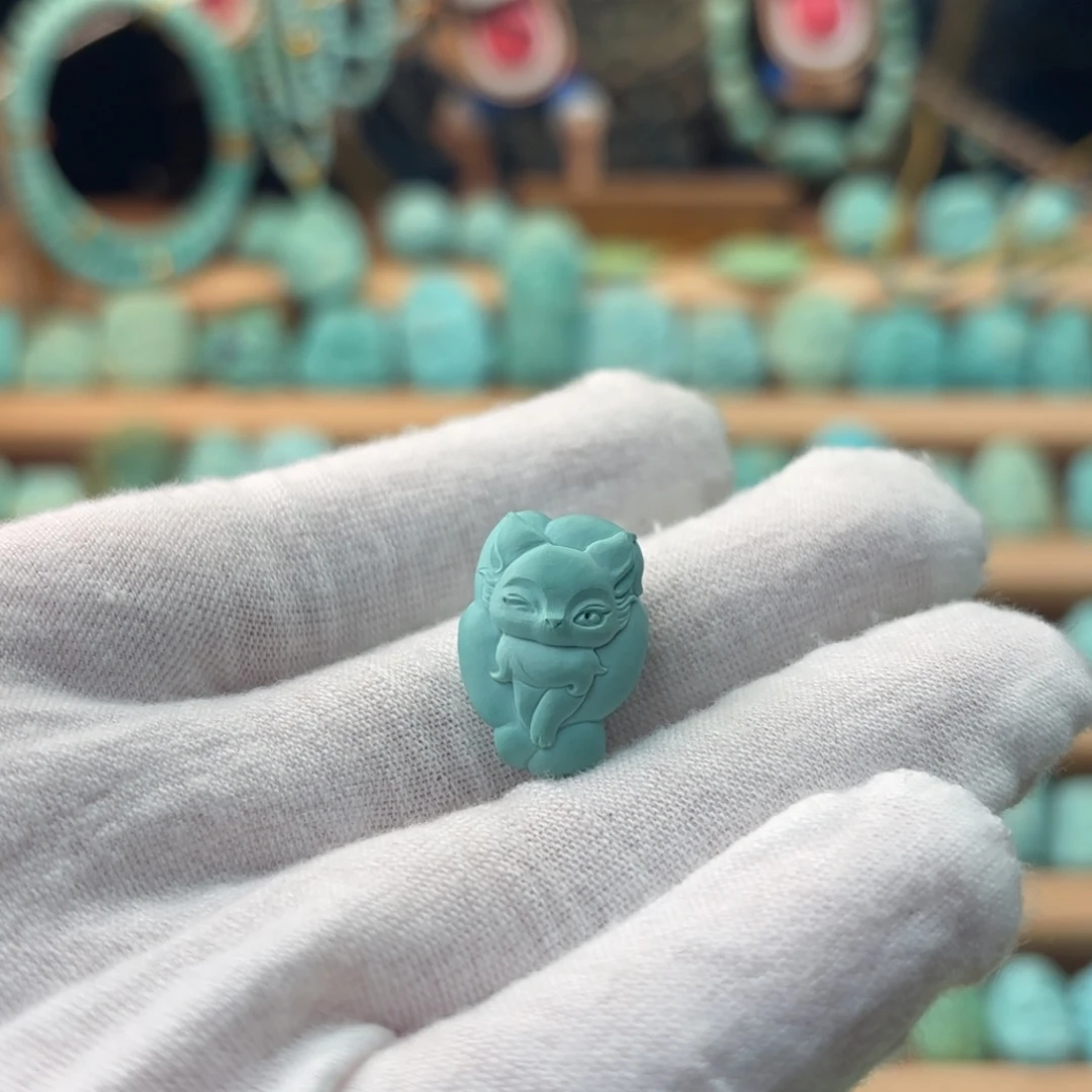 绿松石未镶嵌配饰