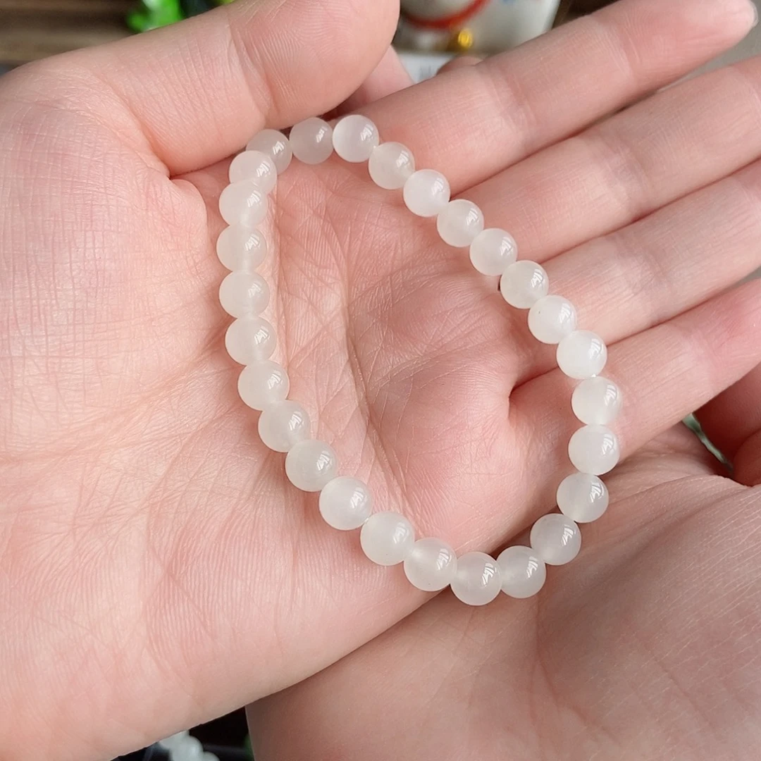 和田玉手链未镶嵌博*