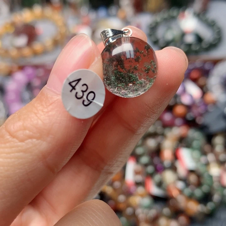 水晶吊坠(不含链)未镶嵌