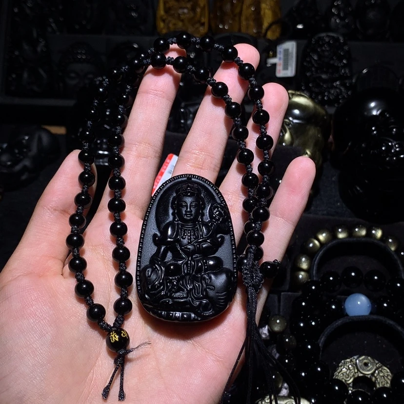 【闪购商品】未镶嵌黑曜岩珠宝奇石迷*