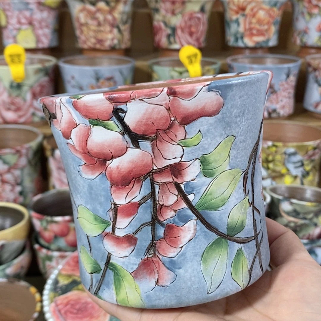 景德镇精品瑶晨美盆10.5/10.5