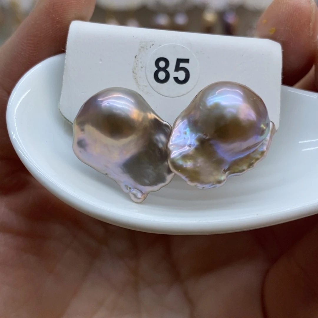 美丽哦哦哦淡水珍珠未镶嵌