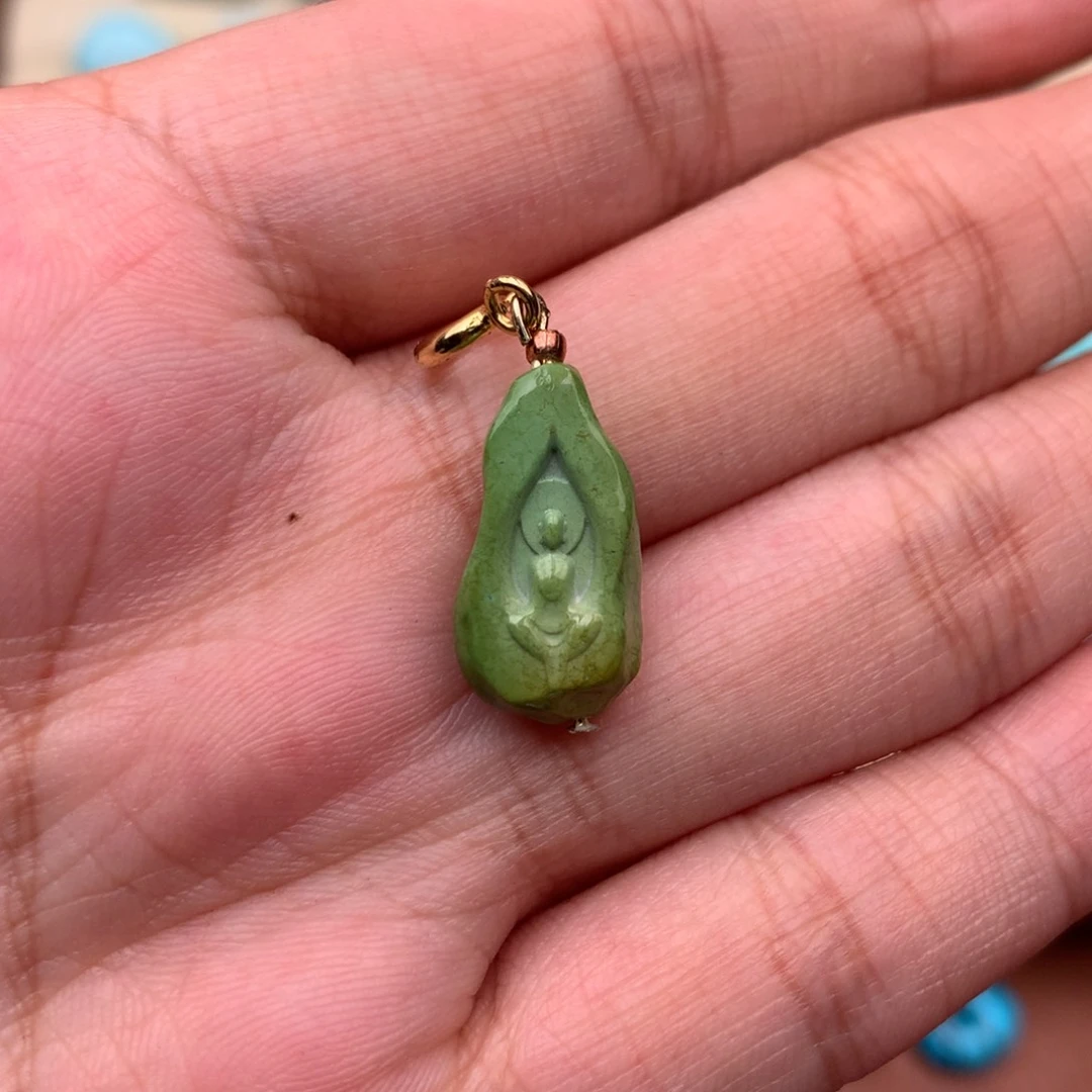 绿松石未镶嵌配饰