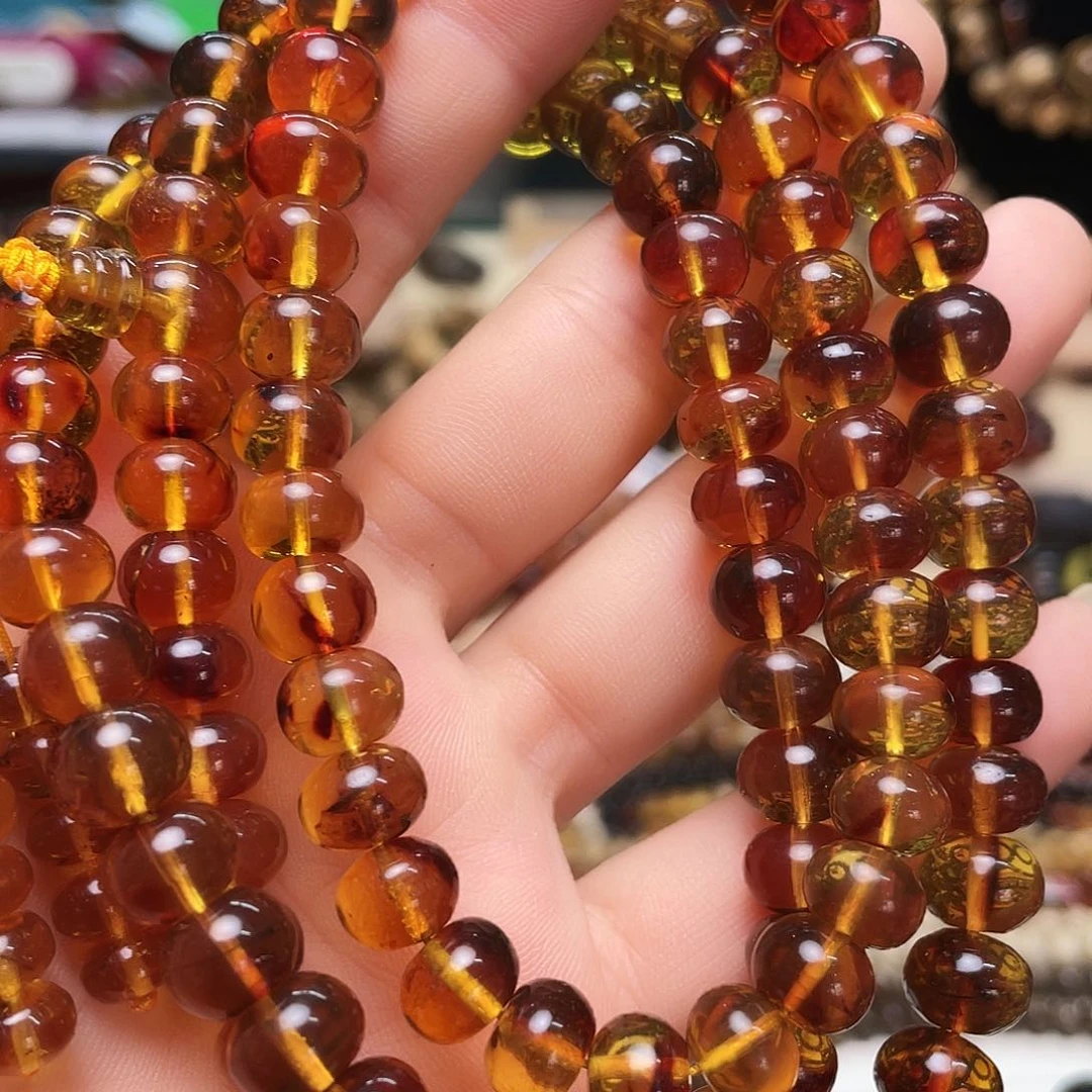 琥珀裸石未镶嵌鑫*?九