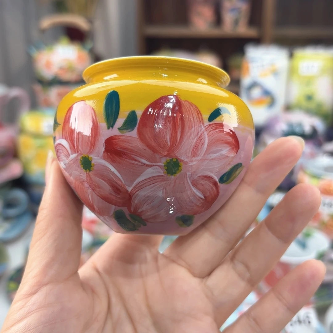 景德镇手绘高温釉下彩陶瓷茶具