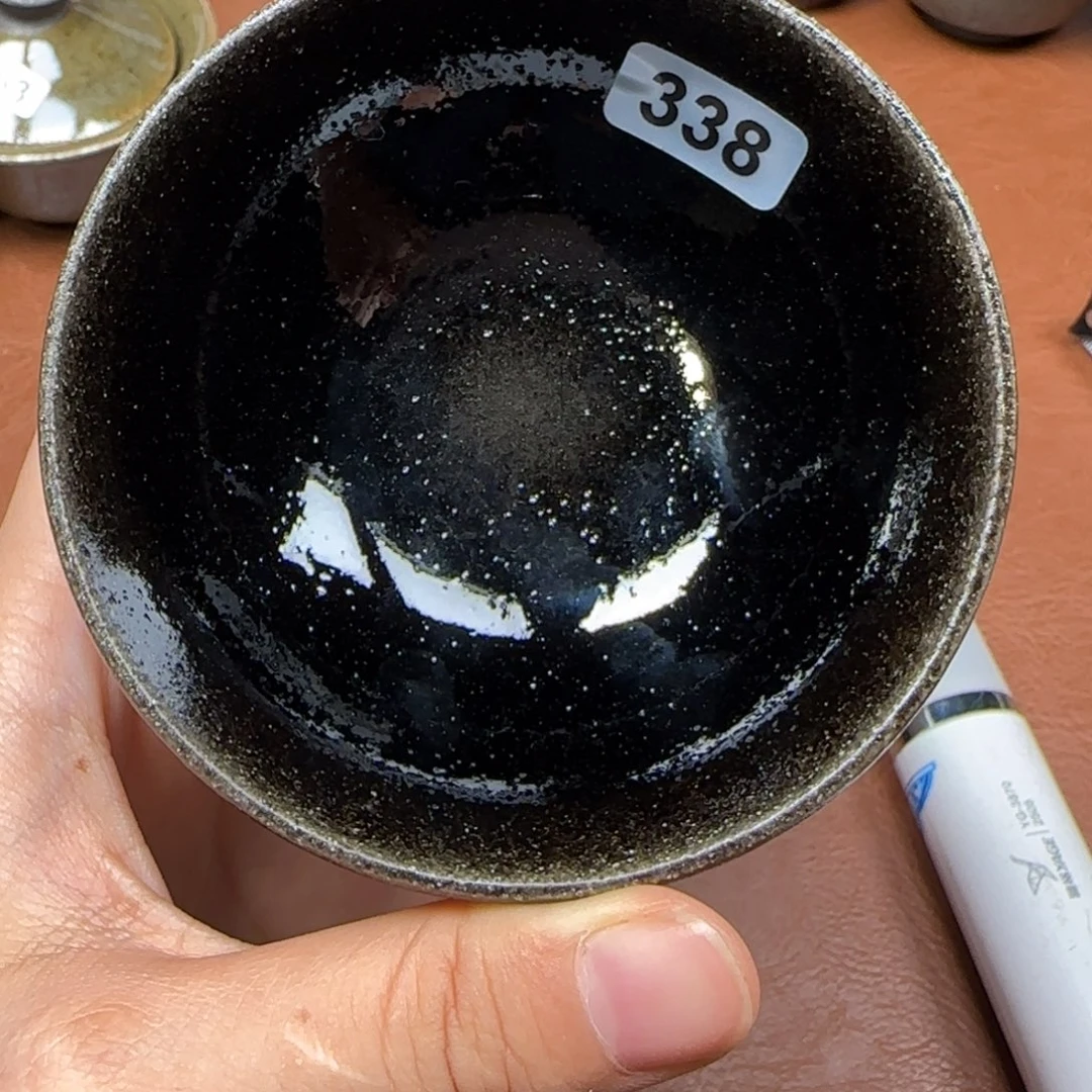 茶盏龙窑柴烧原矿原釉（微瑕）338