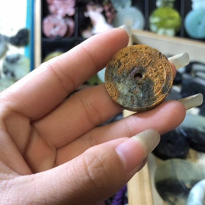 未镶嵌岫玉岫玉挂件