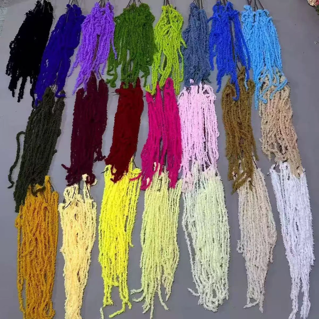 仿真花毛线婚庆插花布景