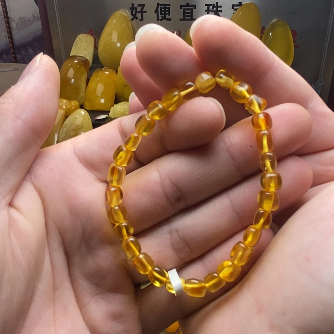 琥珀未镶嵌裸石蜜蜡