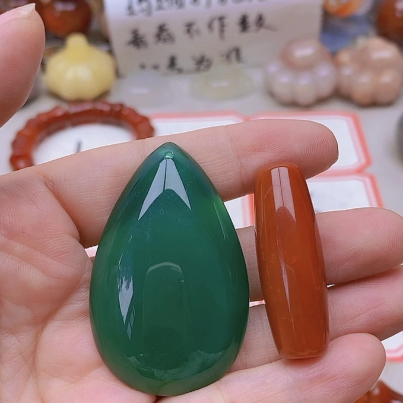 【闪购商品】未镶嵌玛瑙/玉髓珠宝半成品绝*