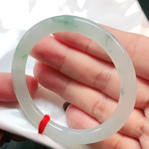 未镶嵌手镯翡翠圆条0270