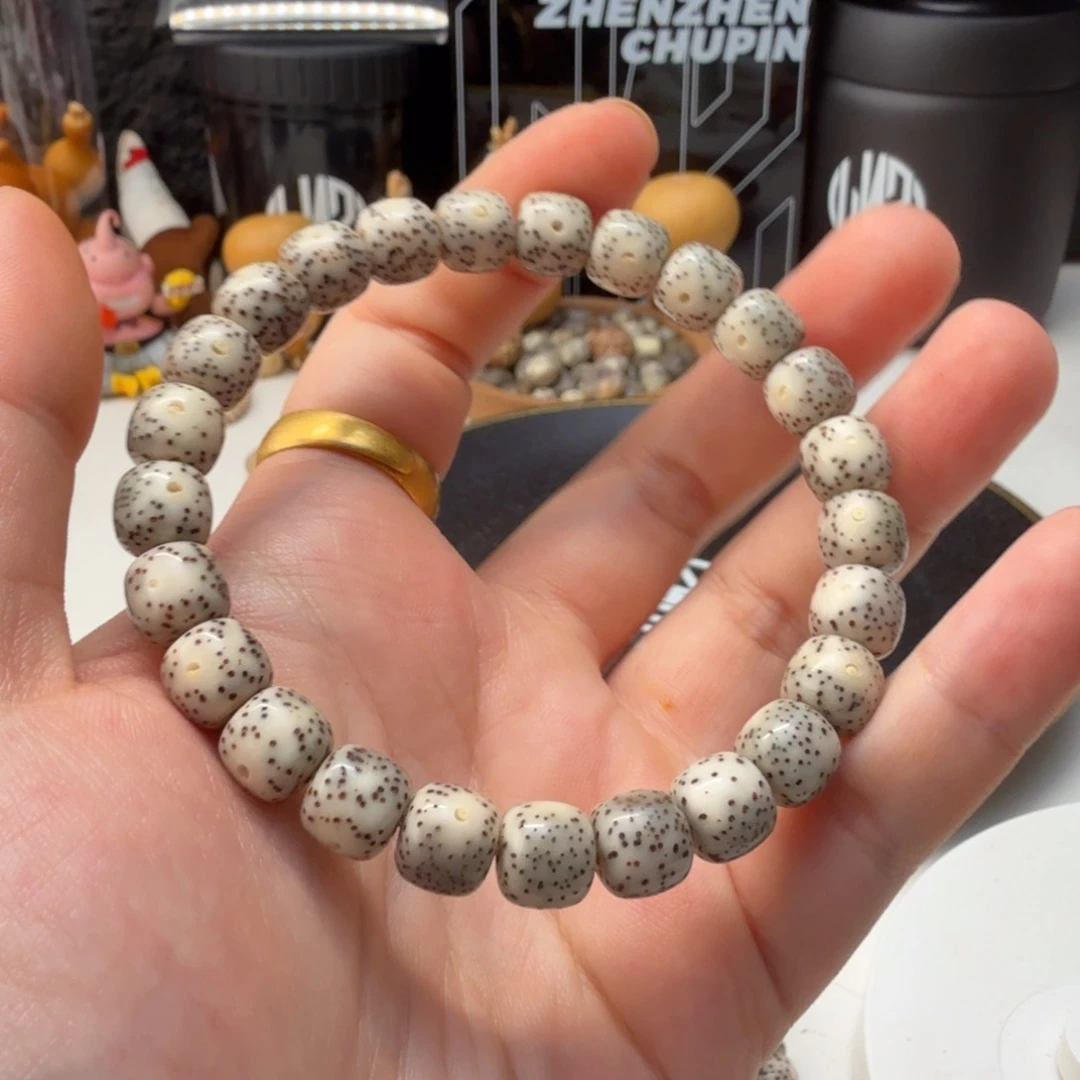 星月菩提手串9（石玉料子款）1号