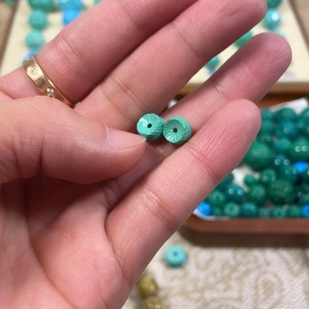 手工雕刻配饰配珠尺寸8