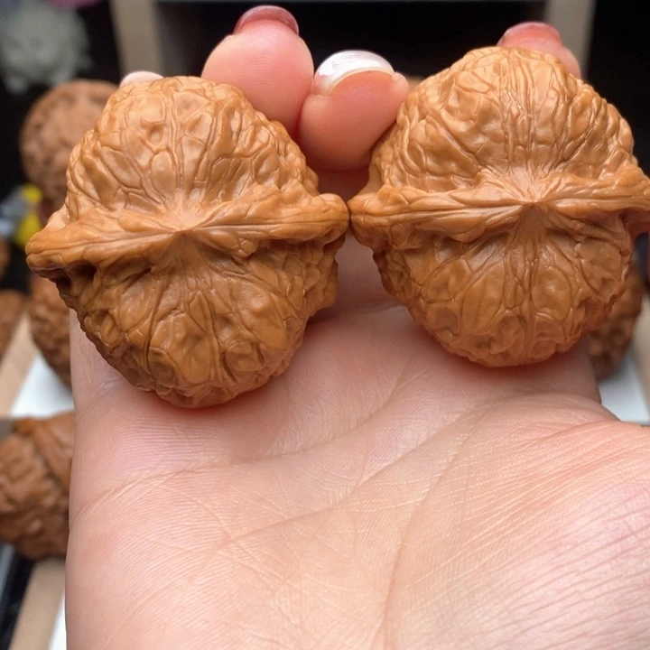 文玩核桃把件南瓜43全品