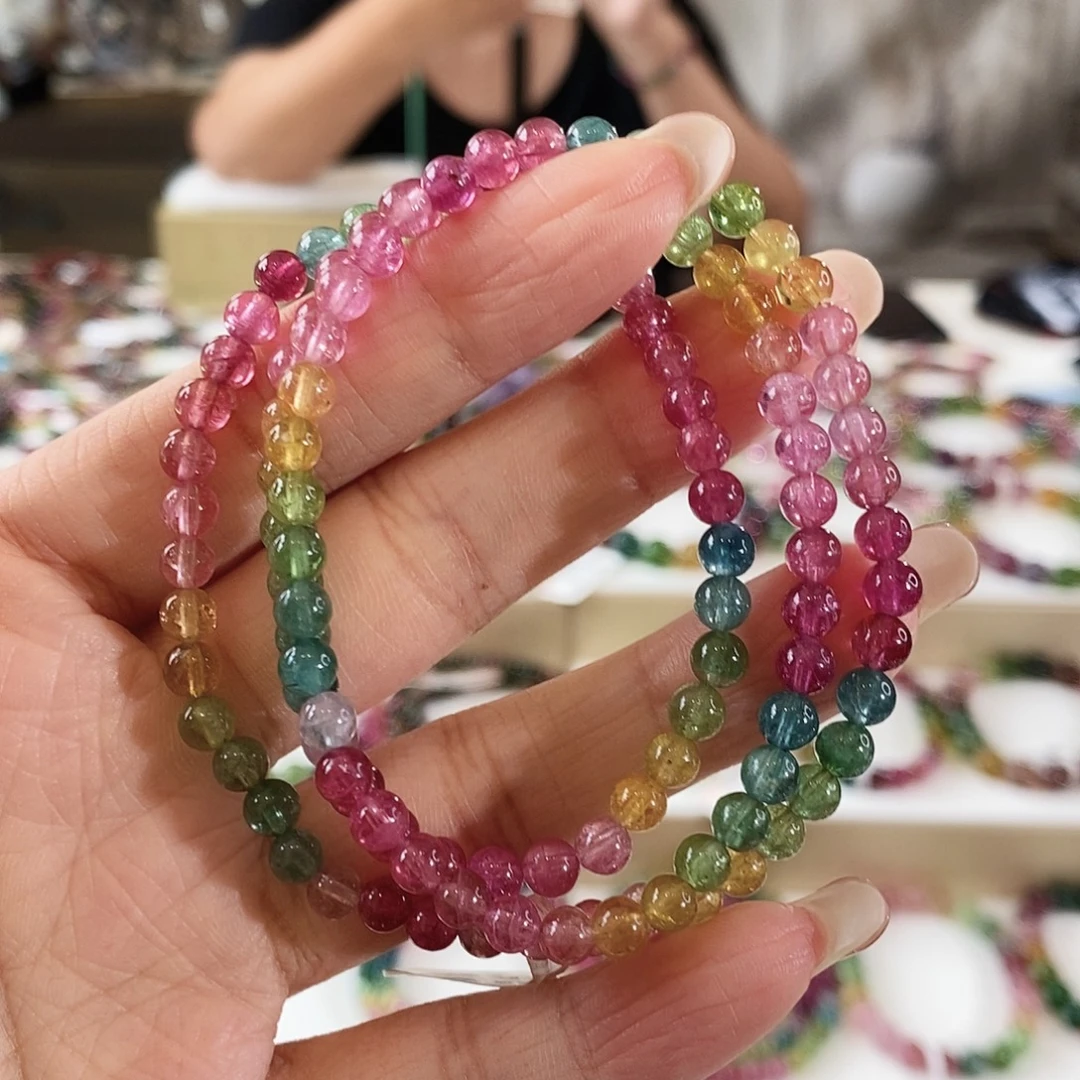 手链未镶嵌碧玺G2373045三圈颜色微差