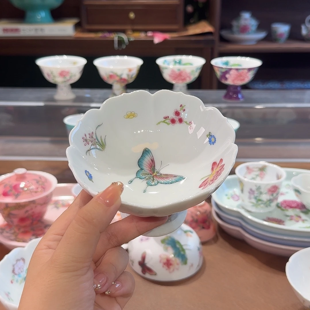 珐琅彩主人杯茶具茶具
