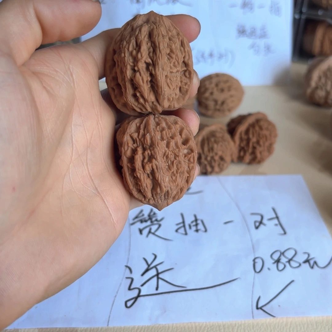 豆***丁核桃麦穗虎头文玩