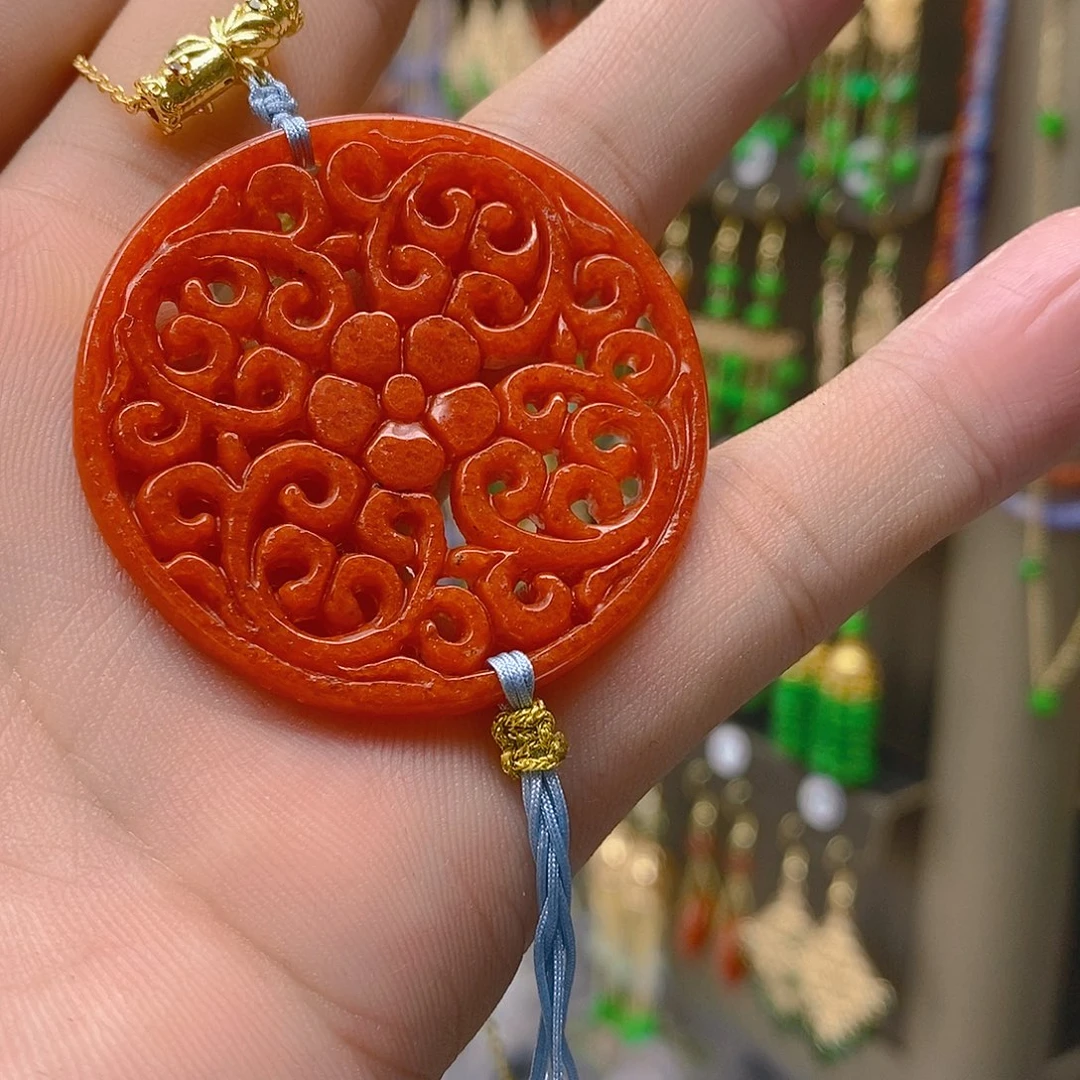 翡翠合金耳饰翡翠