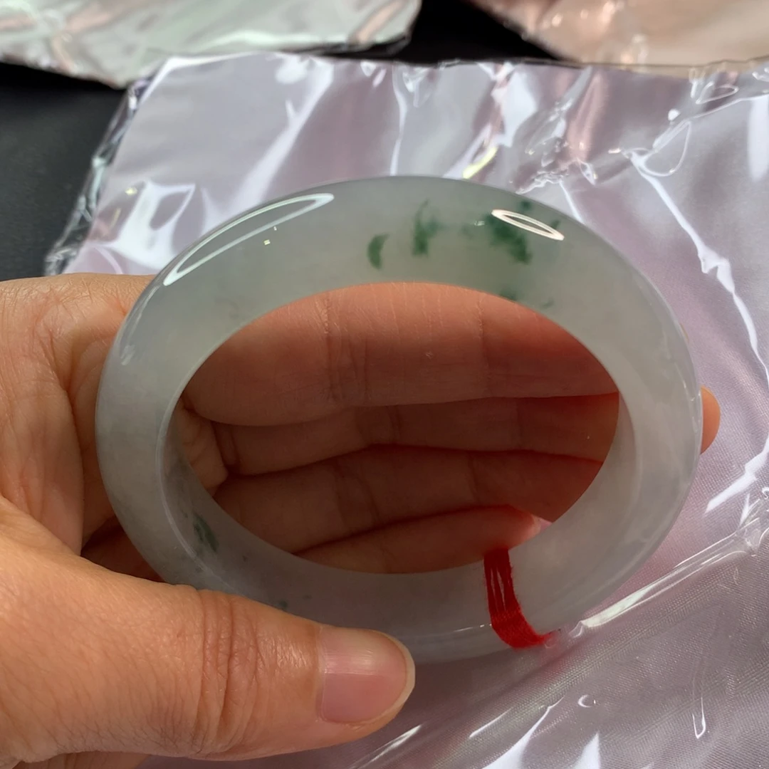 翡翠未镶嵌手镯翡翠手镯55.7