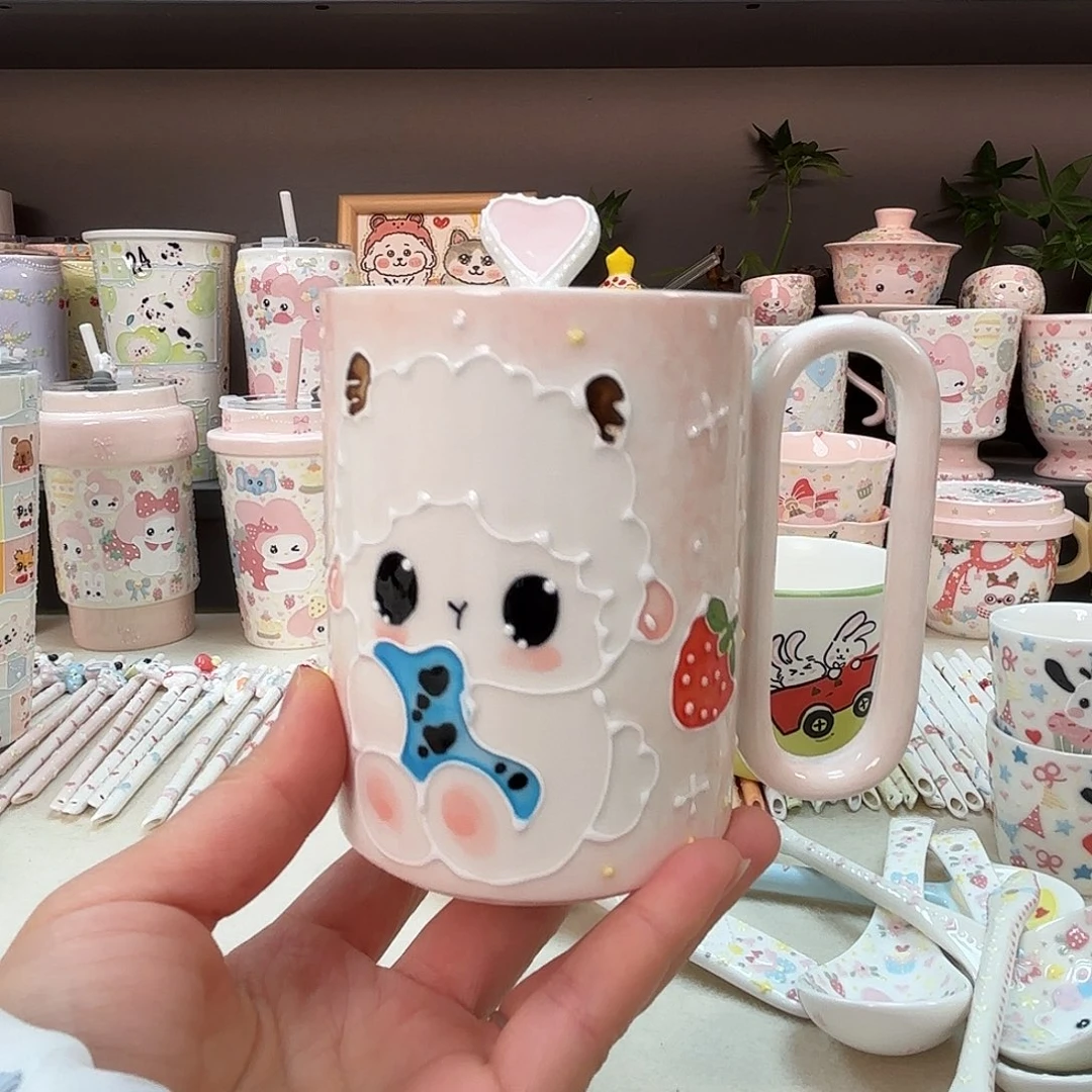 白***鹅景德镇设计师款陶瓷