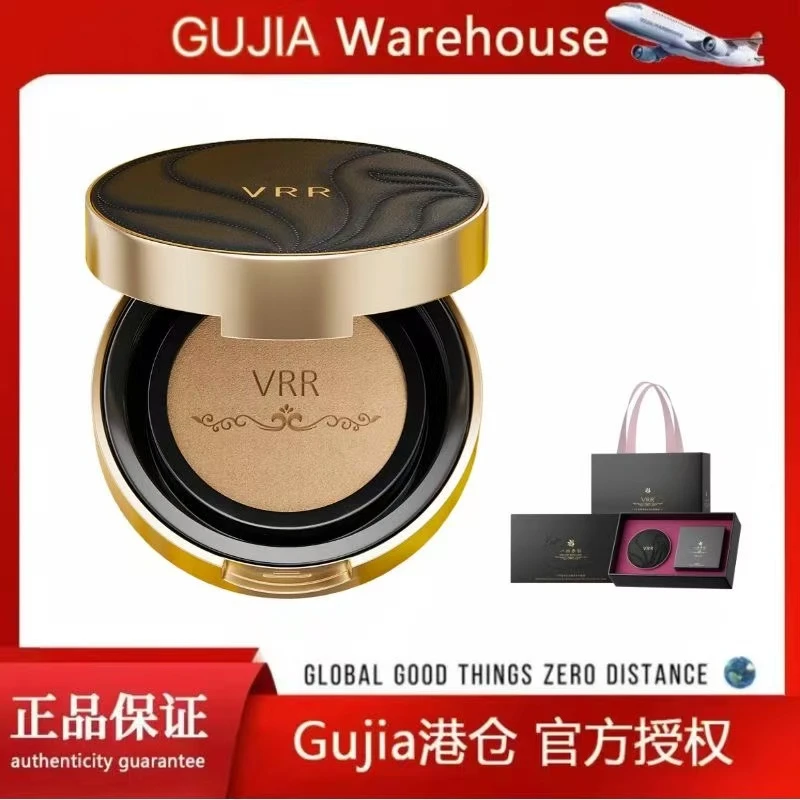 一拍即养肤VRR金雀花羽耀抗皱保湿控油保湿16H持妆多效气垫霜gj
