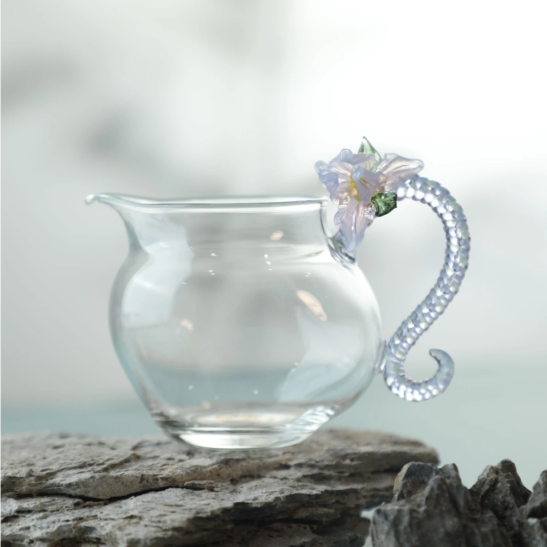 禾墨【窑颜专属】禾墨 鸢岚茶海 玻璃茶具 高硼硅 公道杯