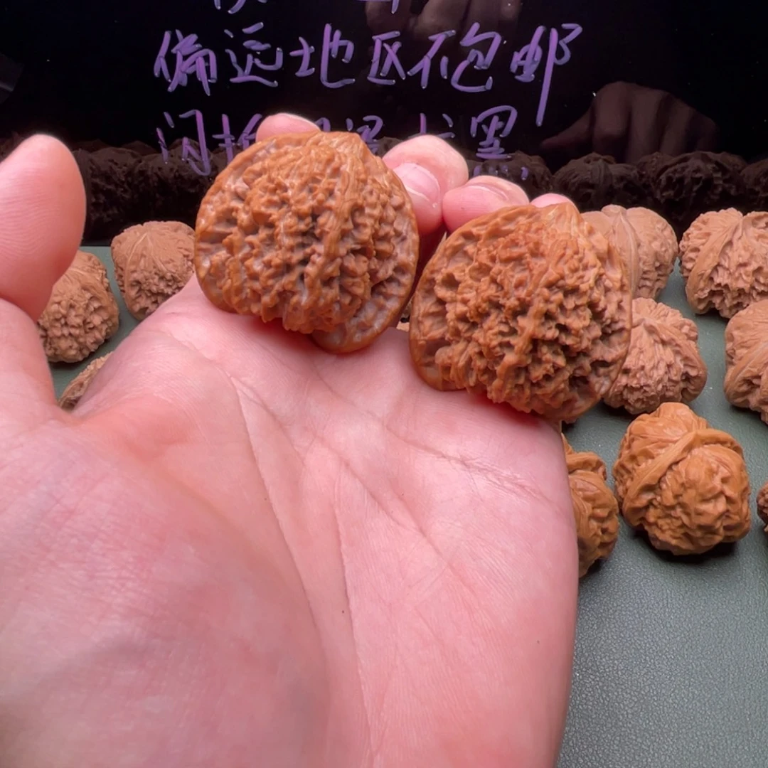 盐***汤把件核桃39全品满天星