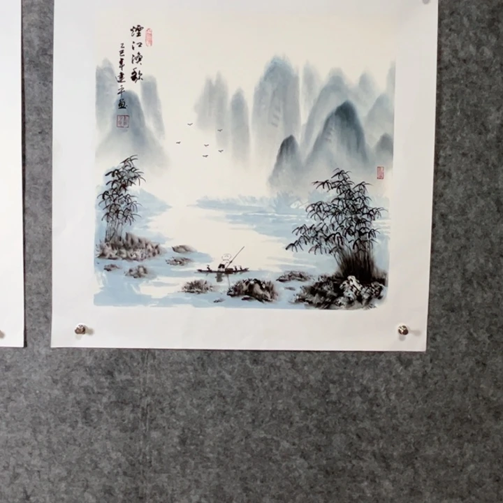 国画精品手绘国画作品