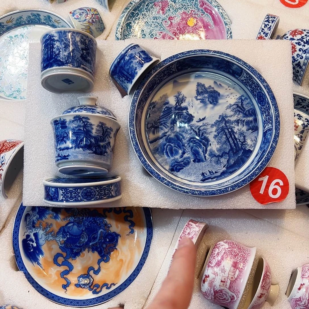 而***曦春山图五件套828288282