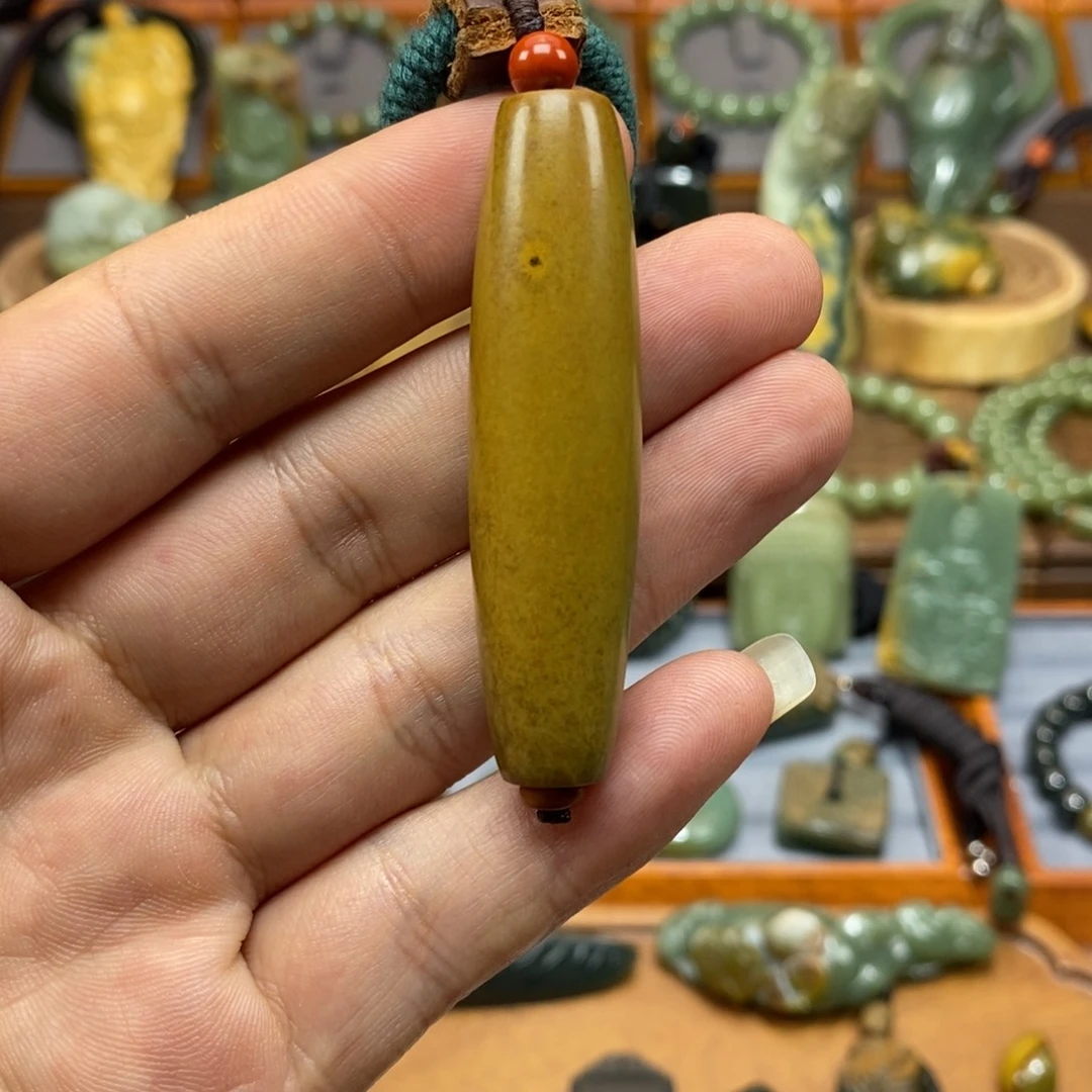 岫岩河磨玉（透闪石质玉）未镶嵌挂件