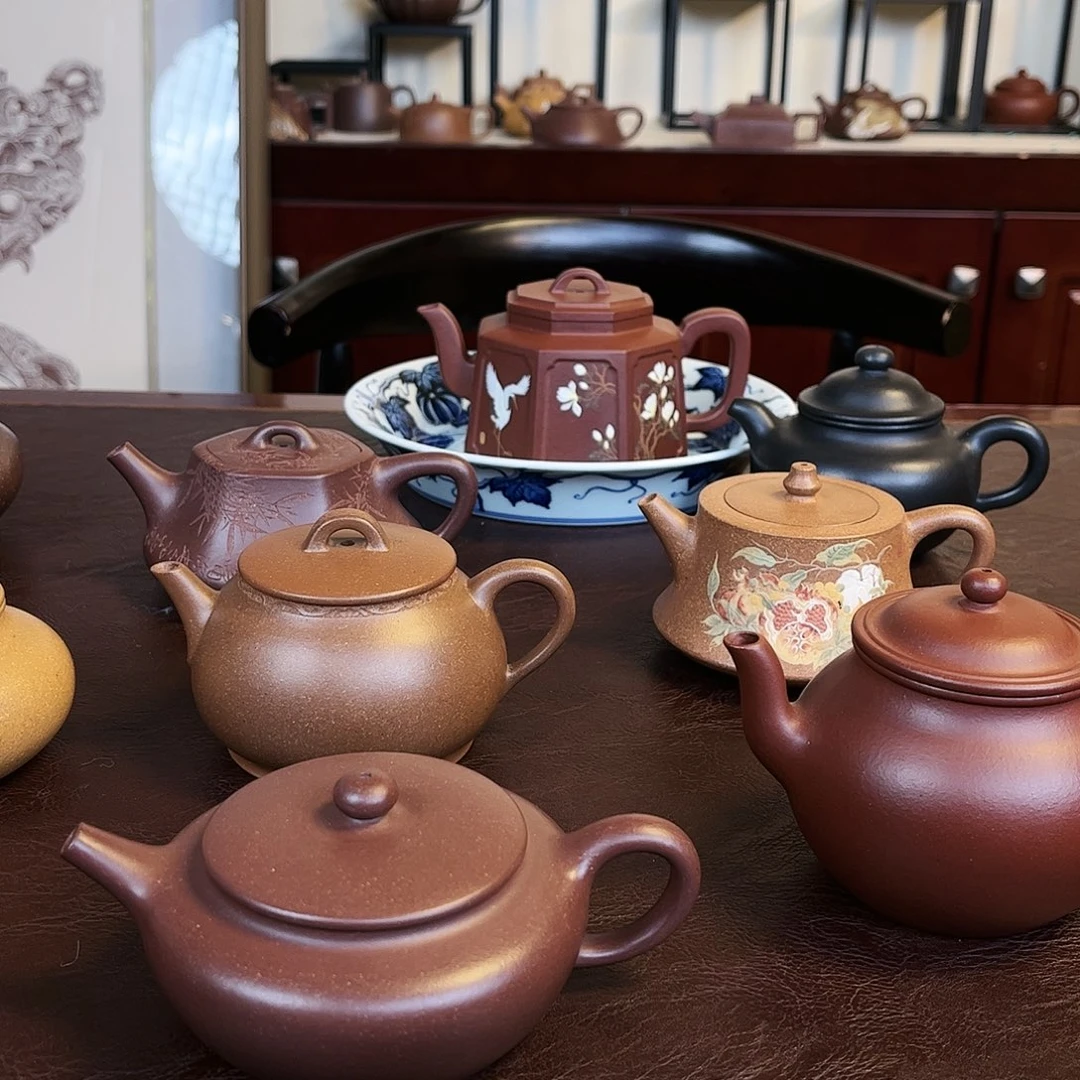 紫砂茶壶?***?扁晨壶壶壶