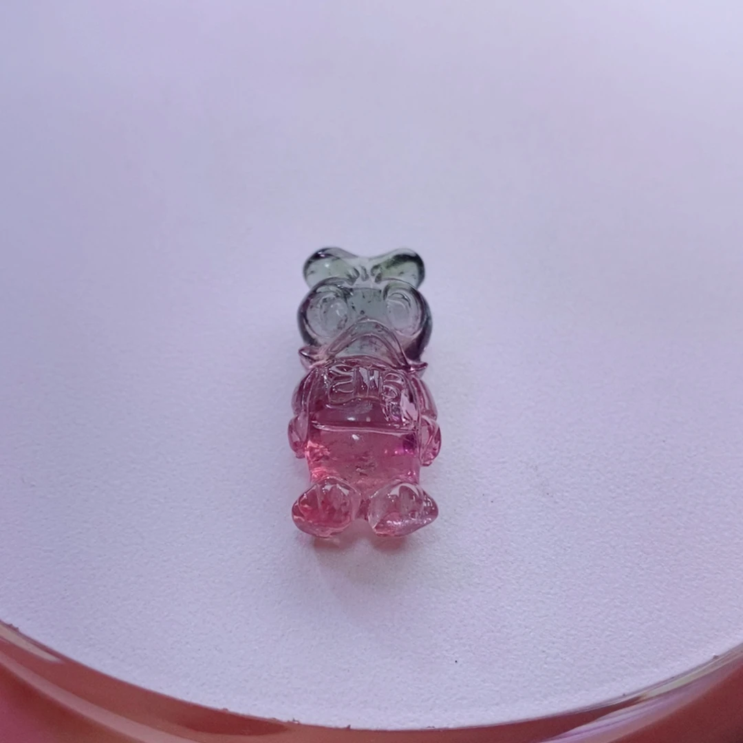 颈饰未镶嵌碧玺唐老鸭吊坠yy