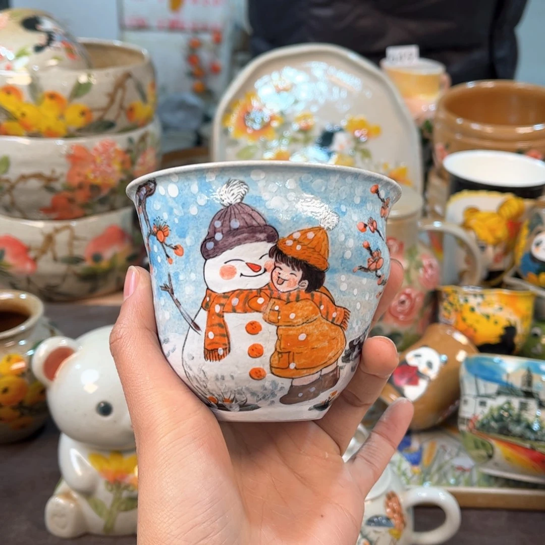 景德镇陶瓷手工杯