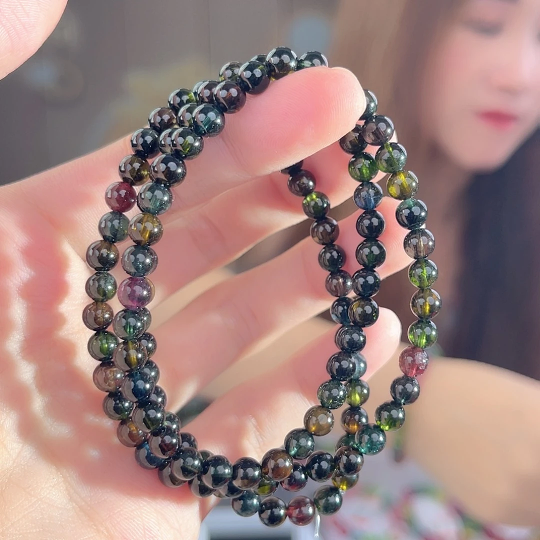 未镶嵌碧玺 5mm碧玺