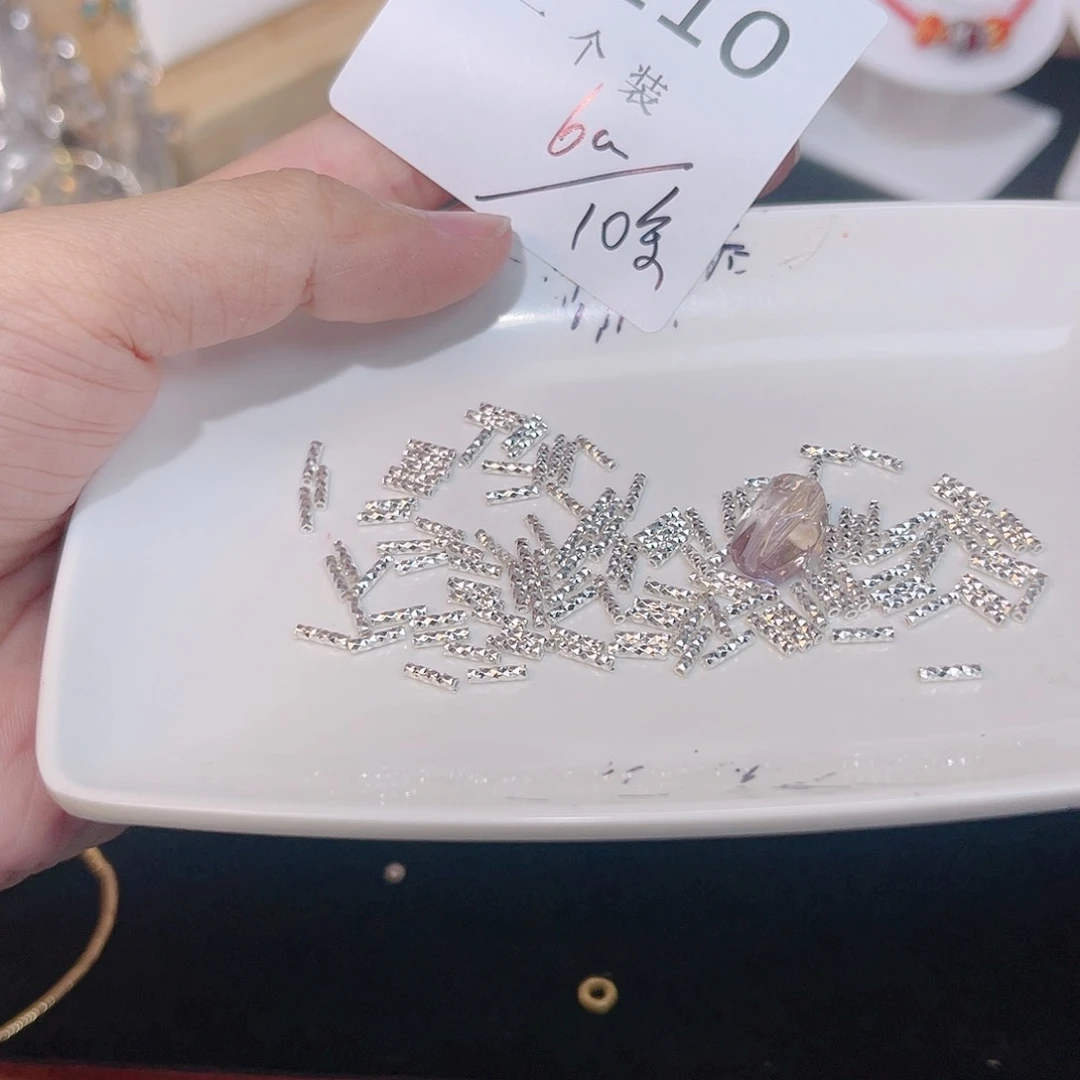 紫晶珠宝半成品银S925镶嵌110