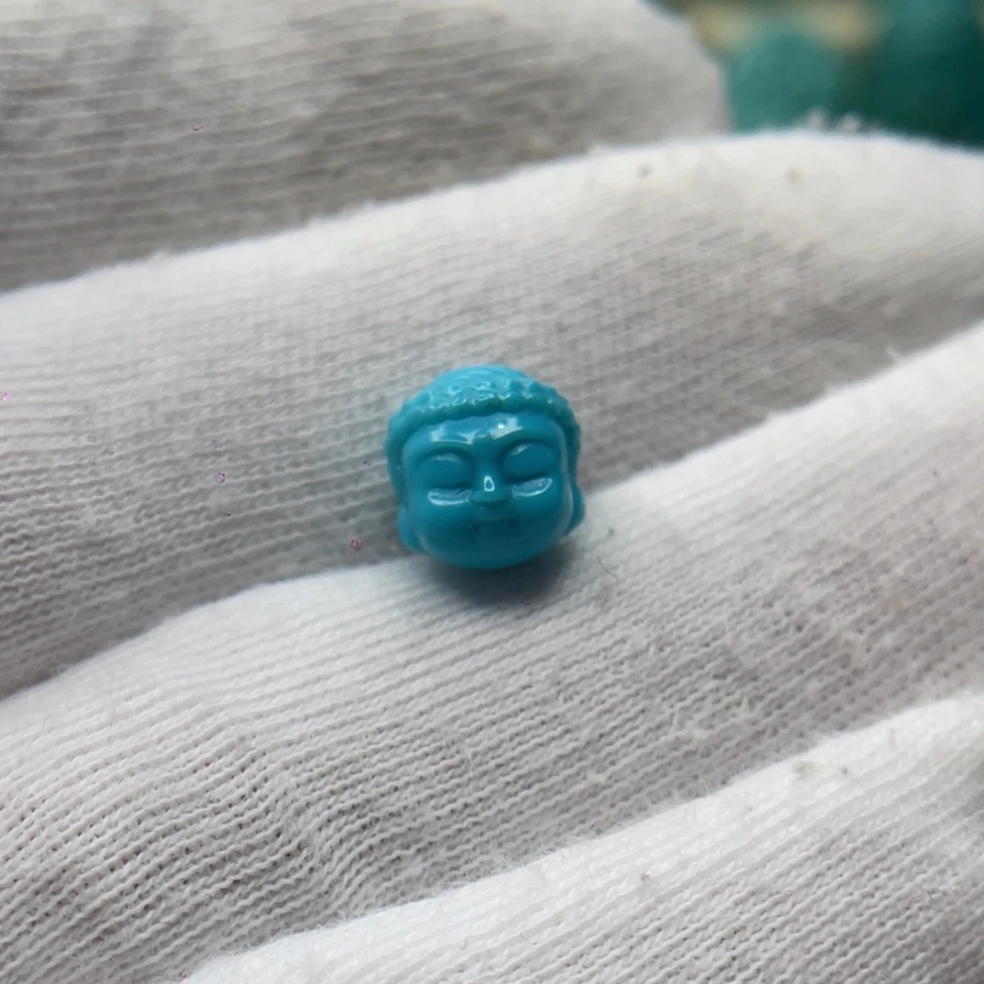 绿松石未镶嵌颈饰卡8.6-9