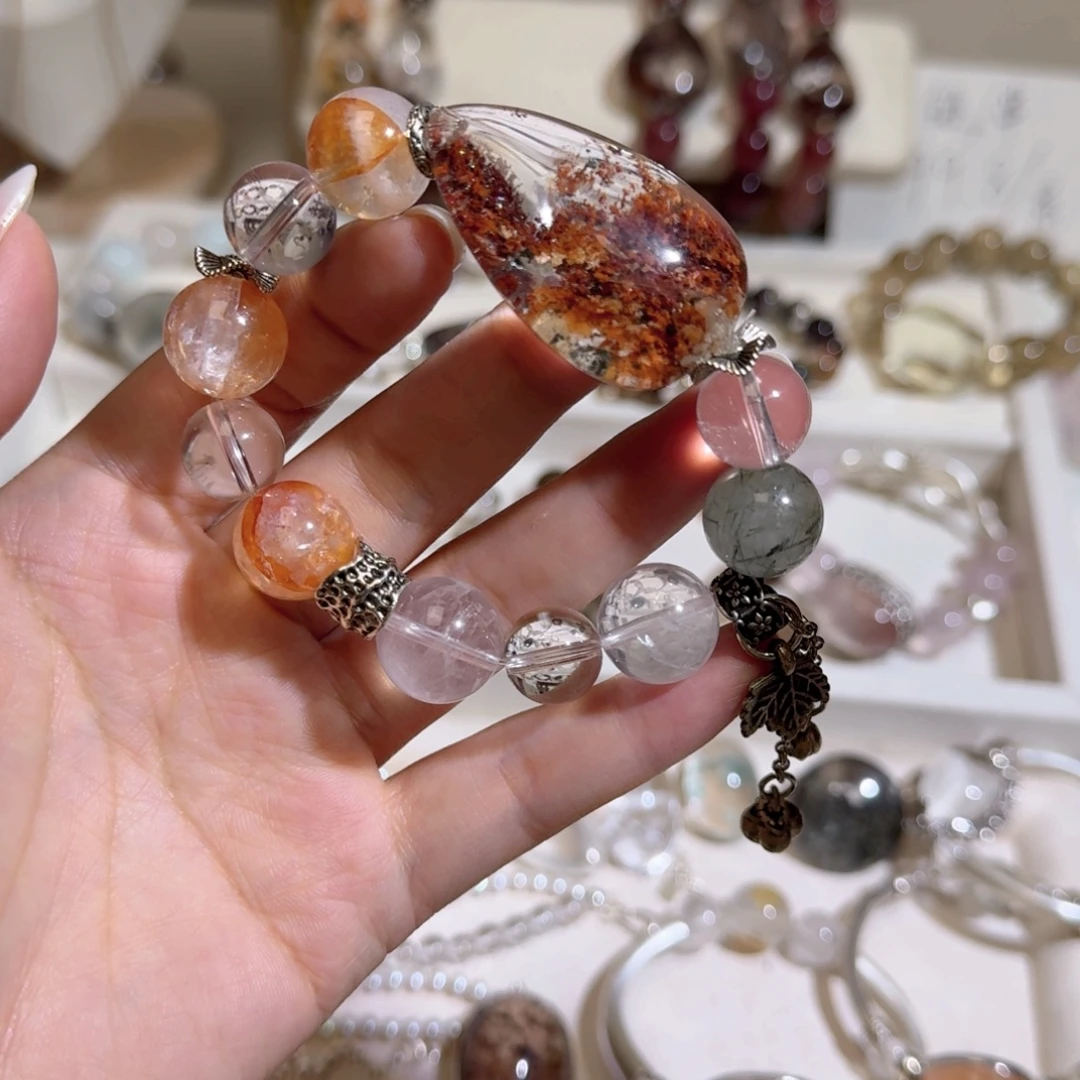 旋***张水晶合金手链尺寸