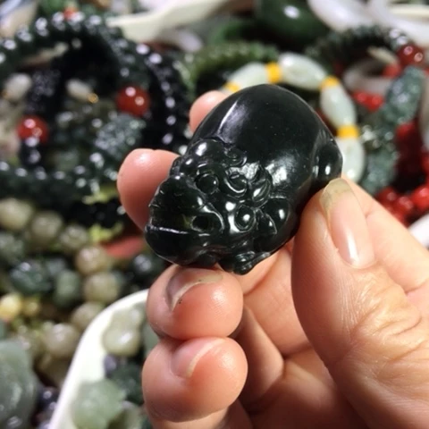 未镶嵌和田玉手机链