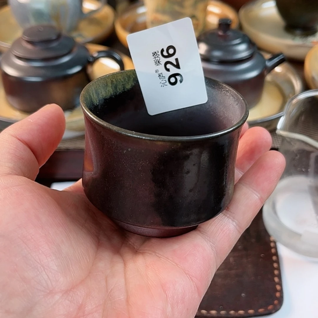 【闪购商品】激*沁庐柴窑古法柴烧全手工茶具
