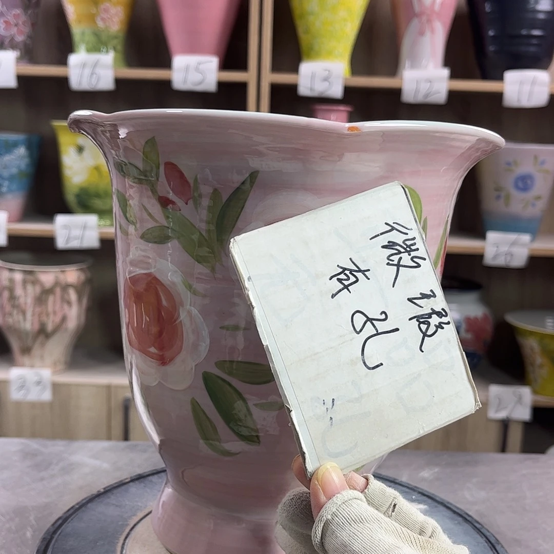 景德镇陶瓷花盆花盆