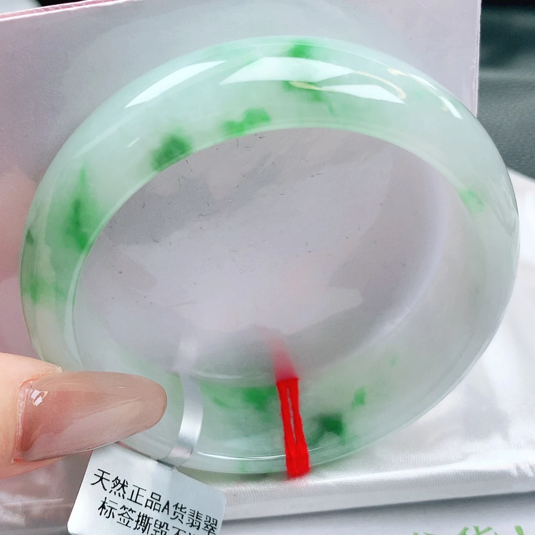 翡翠未镶嵌手镯缅甸天然a货翡翠