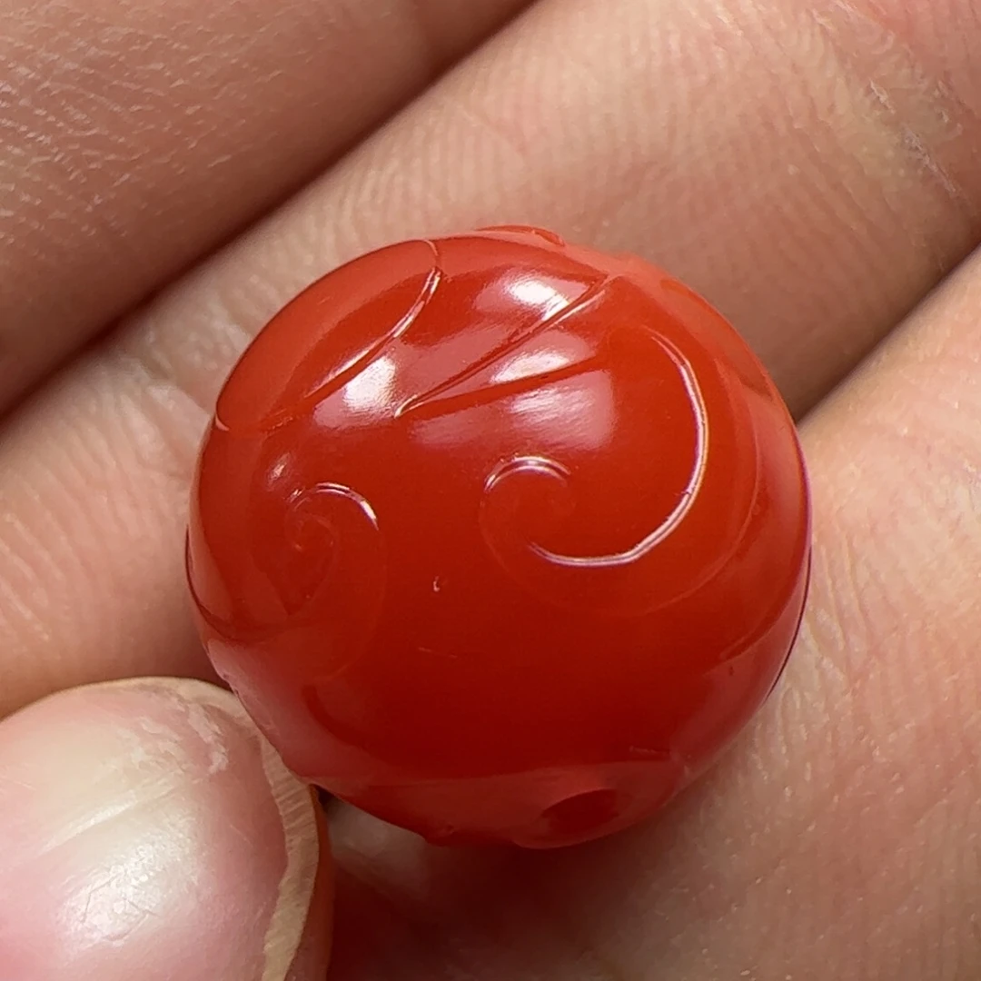 南红玛瑙珠子未镶嵌