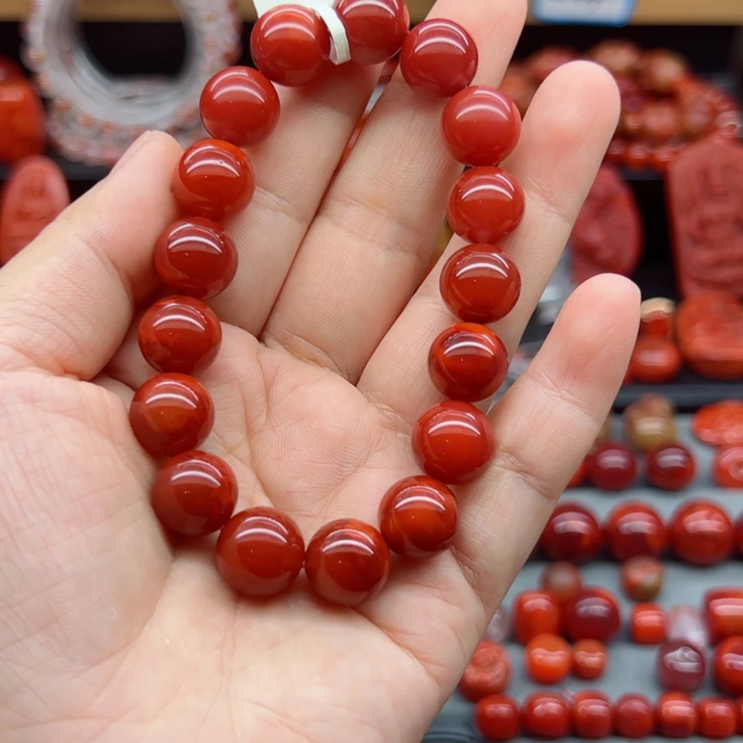 南红玛瑙配饰未镶嵌