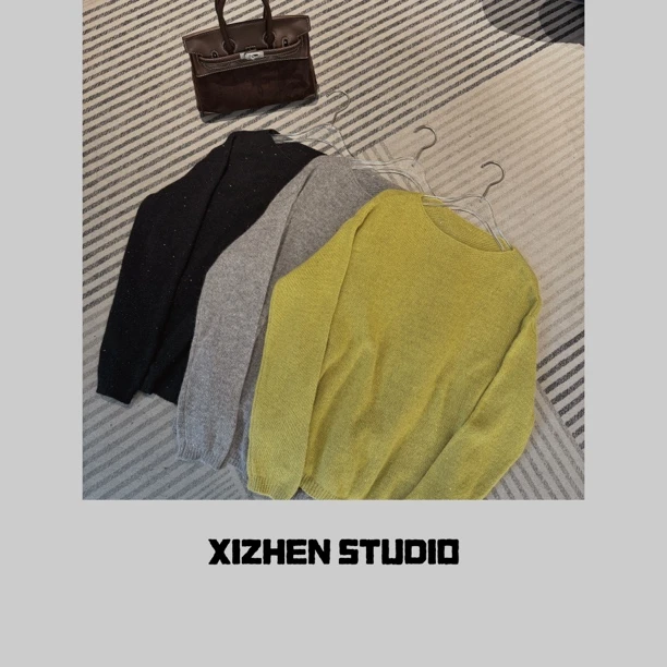 X.ZHEN【满天星针织衫】新款早春女装毛衣高级感衣服显白显瘦上衣