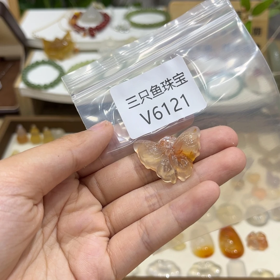 ****晴玛瑙/玉髓颈饰未镶嵌